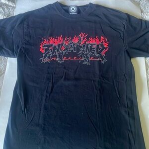Thrasher blackbird flame T-shirt